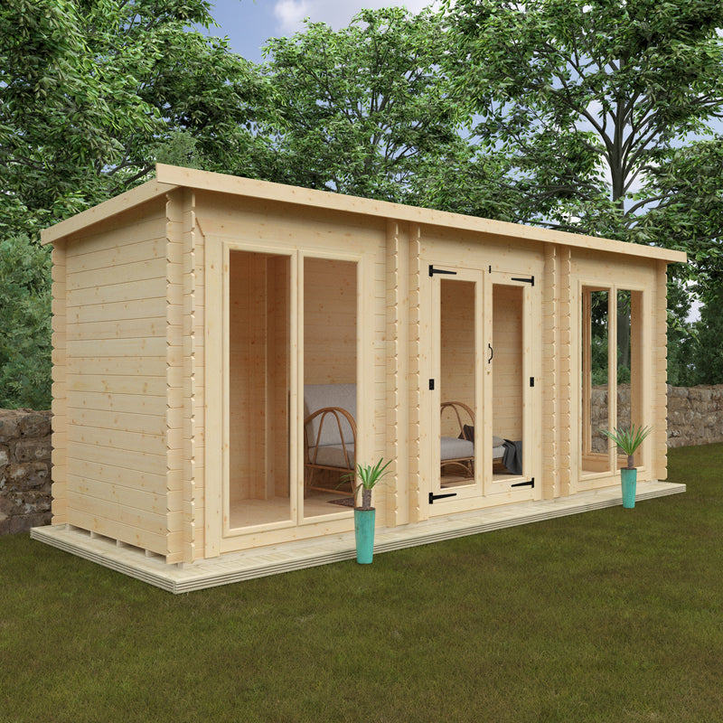 Modular Astoria 19mm Log Cabin