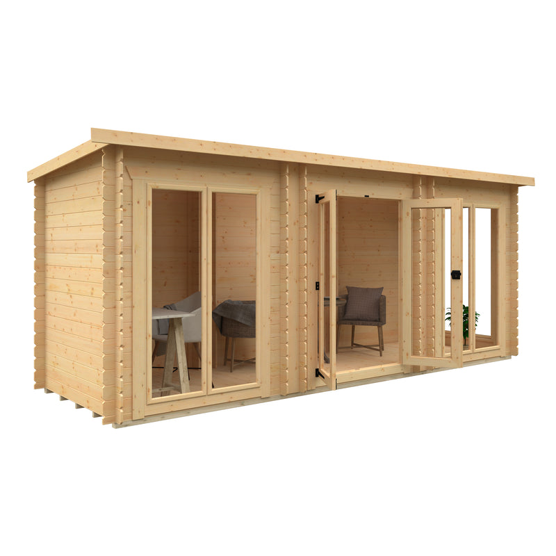 Modular Astoria 19mm Log Cabin