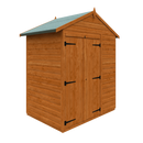 Modular Double Door Windowless Shiplap Timber Apex Shed