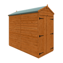 Modular Double Door Windowless Shiplap Timber Apex Shed