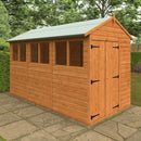 Modular Double Door Shiplap Timber Apex Shed