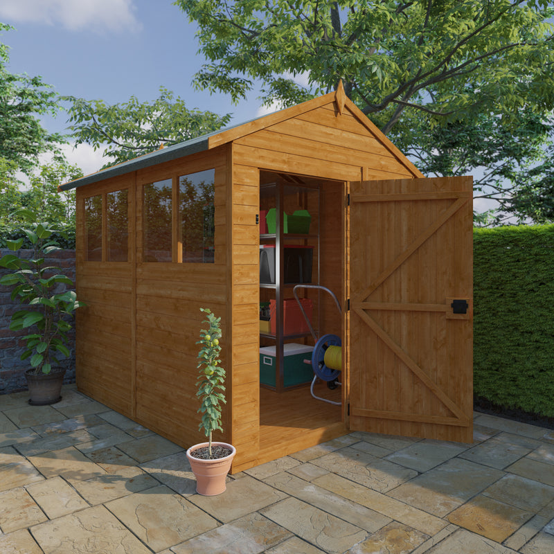 Modular Shiplap Timber Apex Shed