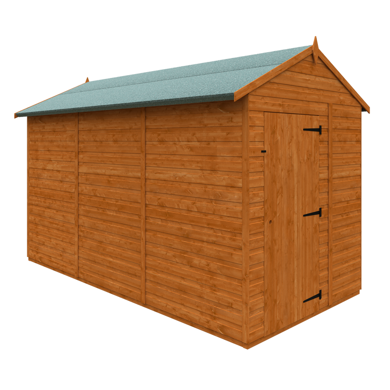 Modular Windowless Shiplap Timber Apex Shed