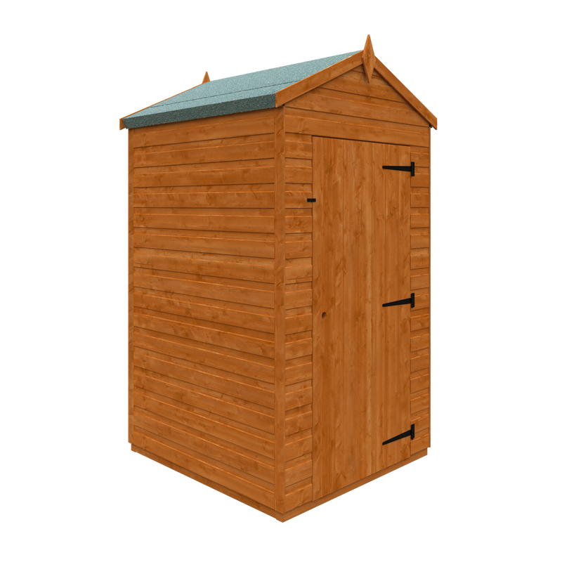 Modular Windowless Shiplap Timber Apex Shed