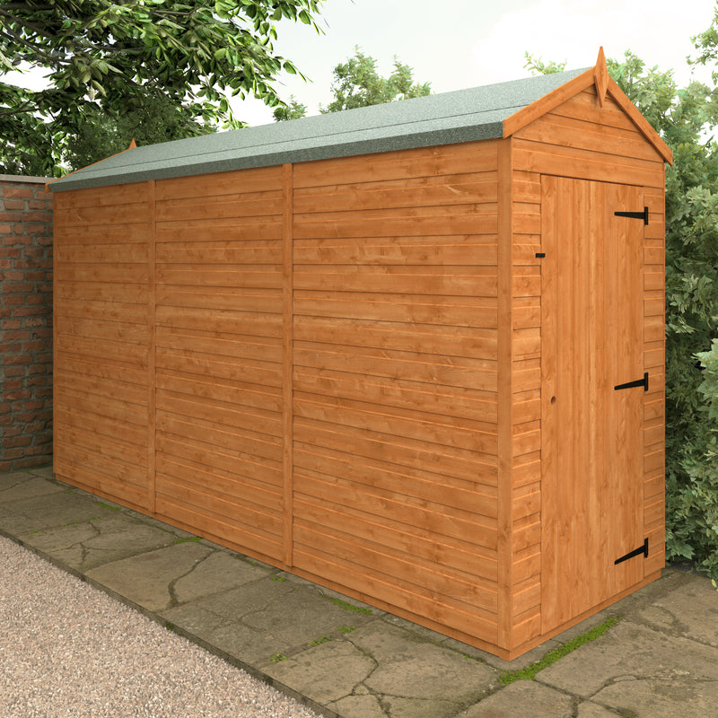 Modular Windowless Shiplap Timber Apex Shed