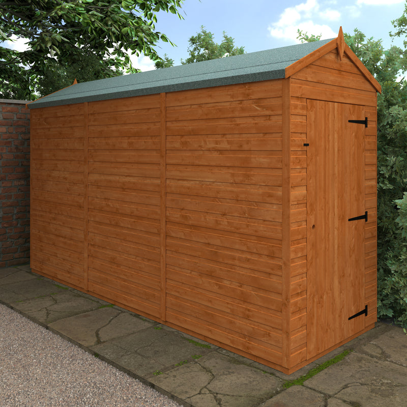 Modular Double Door Shiplap Timber Apex Shed