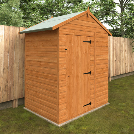 Modular Windowless Shiplap Timber Apex Shed