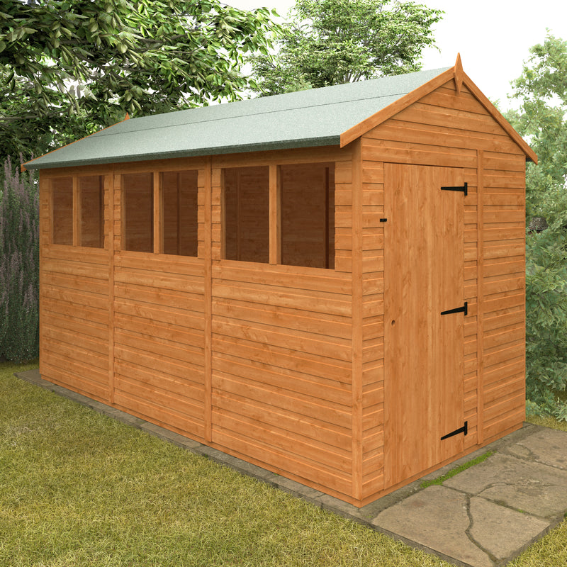 Modular Shiplap Timber Apex Shed