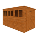 Modular Shiplap Timber Pent Shed