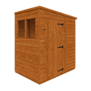 Modular Shiplap Timber Pent Shed