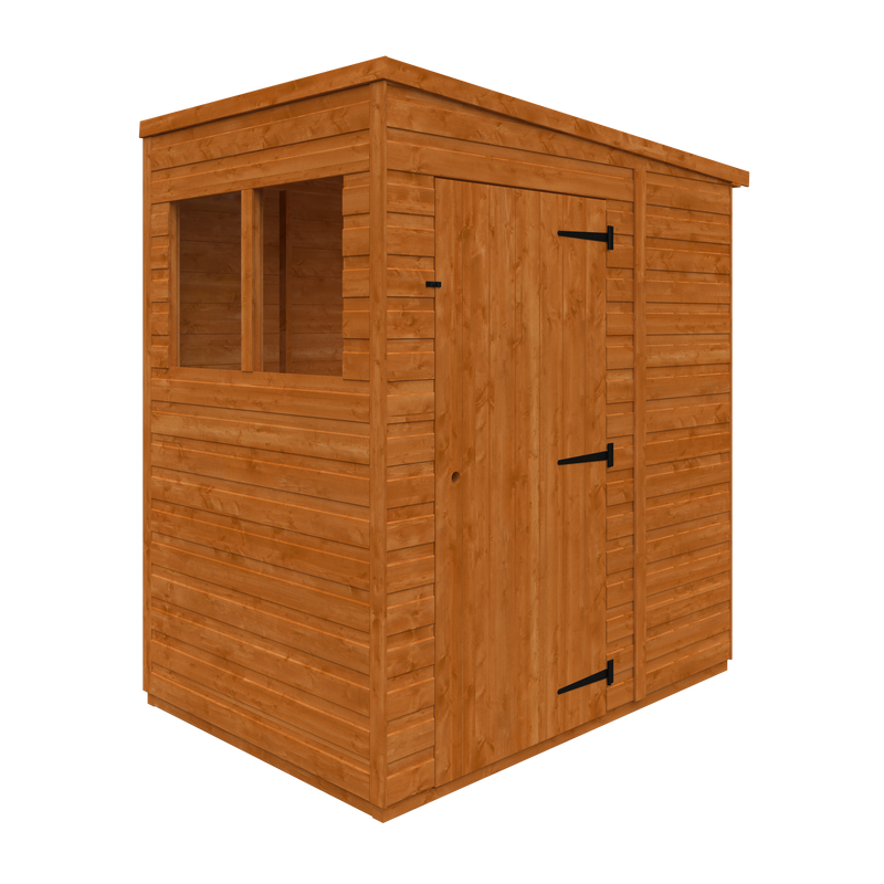 Modular Shiplap Timber Pent Shed