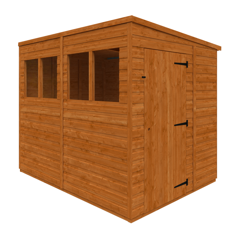 Modular Shiplap Timber Pent Shed