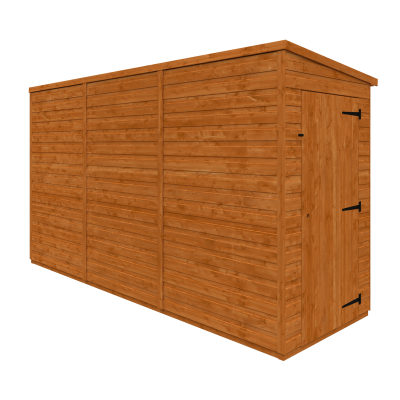 Modular Windowless Shiplap Timber Pent Shed