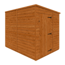 Modular Windowless Shiplap Timber Pent Shed