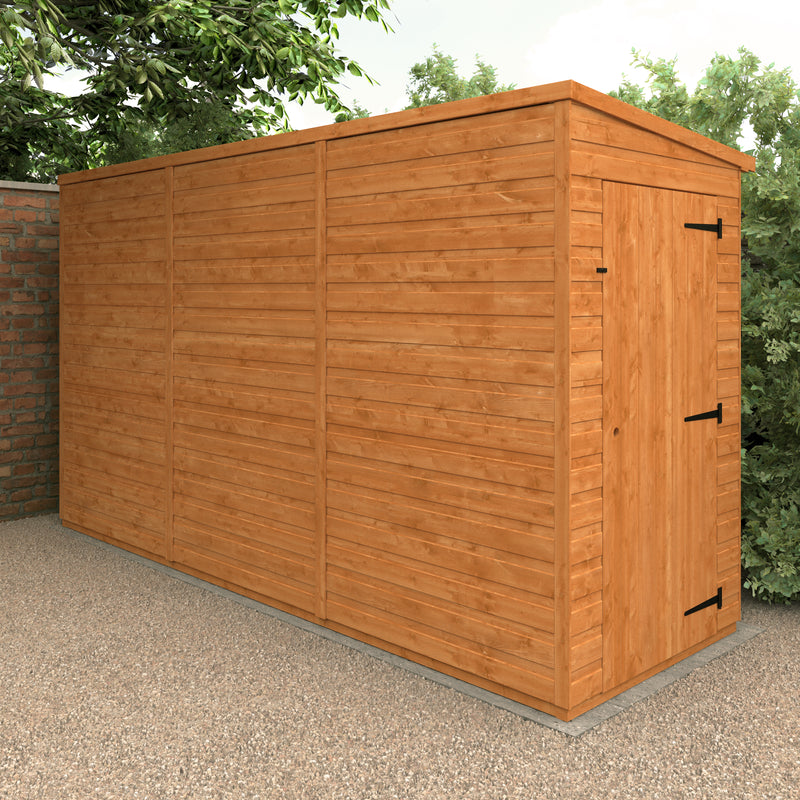 Modular Windowless Shiplap Timber Pent Shed