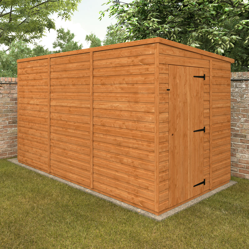 Modular Windowless Shiplap Timber Pent Shed