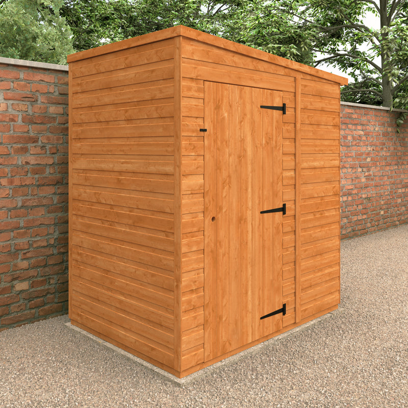 Modular Windowless Shiplap Timber Pent Shed