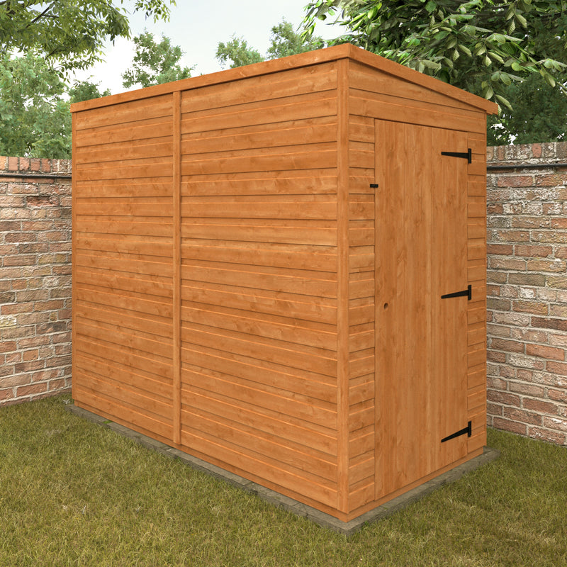 Modular Windowless Shiplap Timber Pent Shed