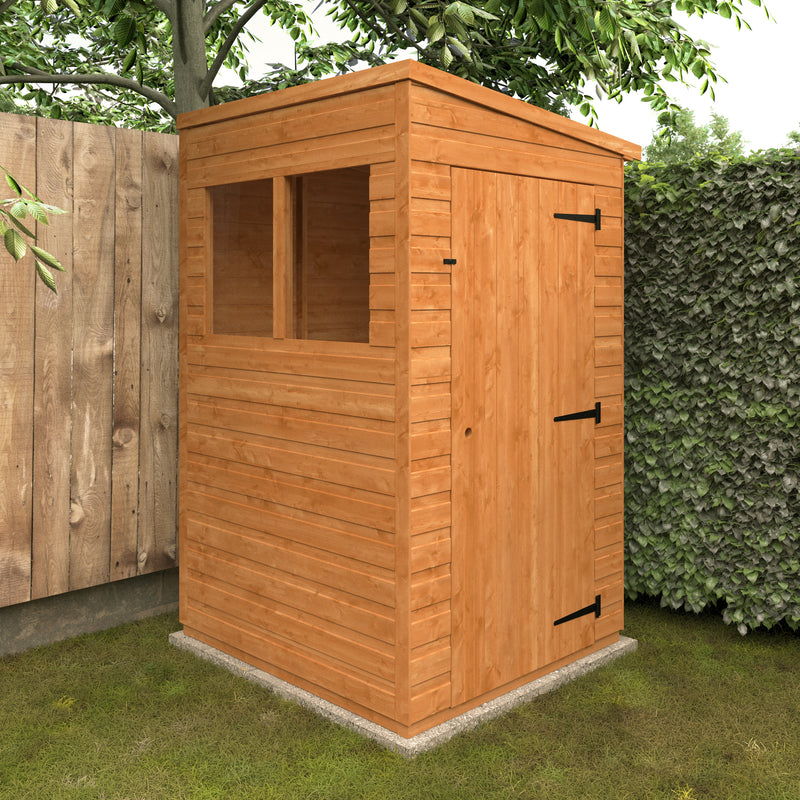 Modular Shiplap Timber Pent Shed