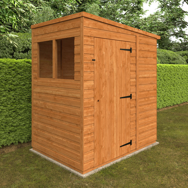 Modular Shiplap Timber Pent Shed