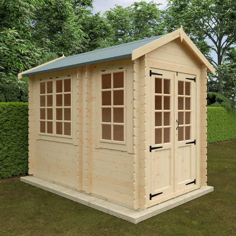 Modular Georgia 19mm Log Cabin