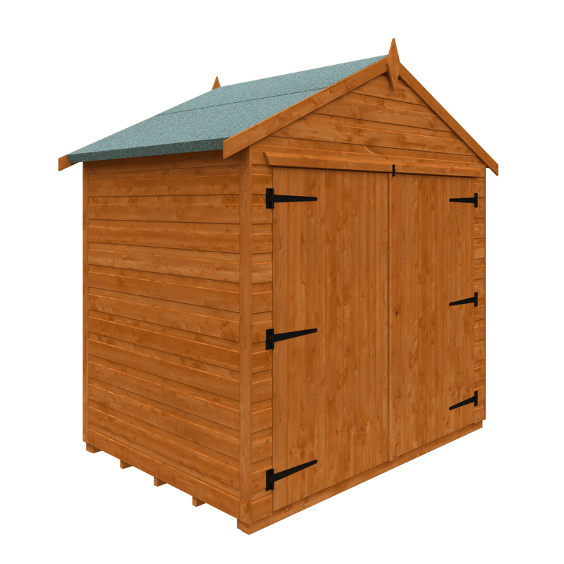 Modular Shiplap Timber Apex Bike Shed