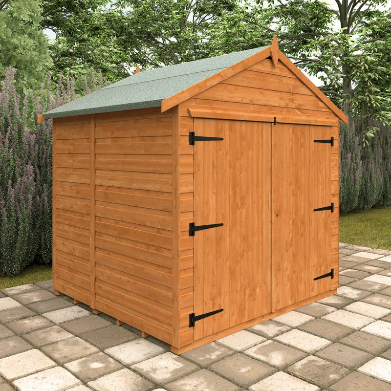 Modular Shiplap Timber Apex Bike Shed