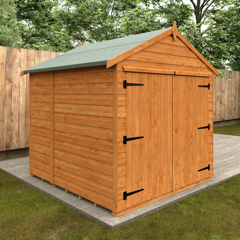 Modular Shiplap Timber Pent Bike Store