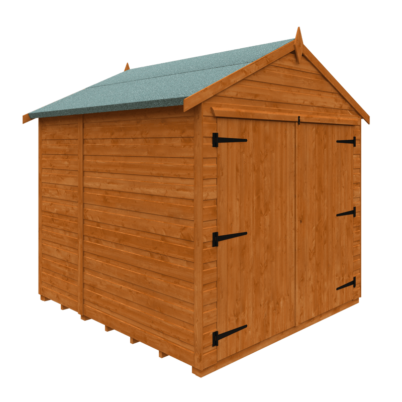 Modular Shiplap Timber Apex Bike Shed