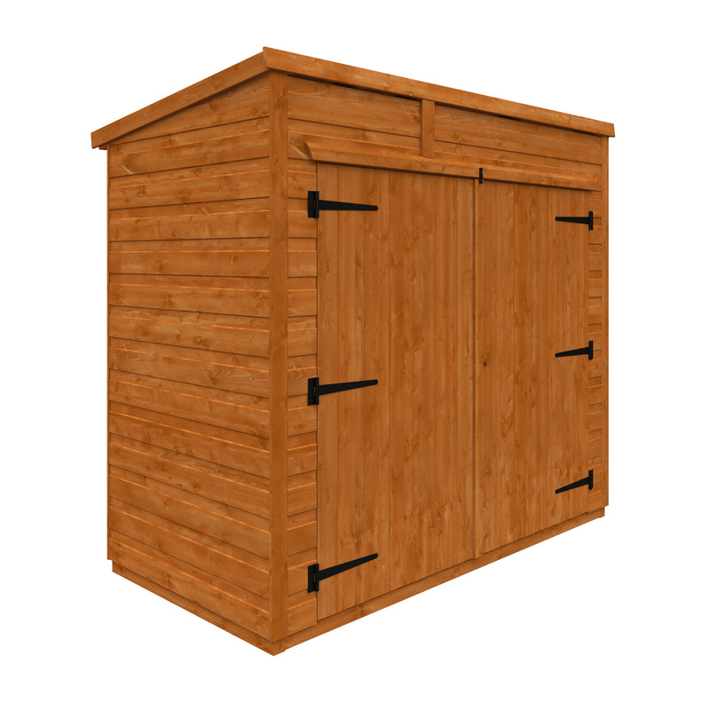 Modular Shiplap Timber Pent Bike Store