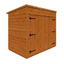 Modular Shiplap Timber Pent Bike Store